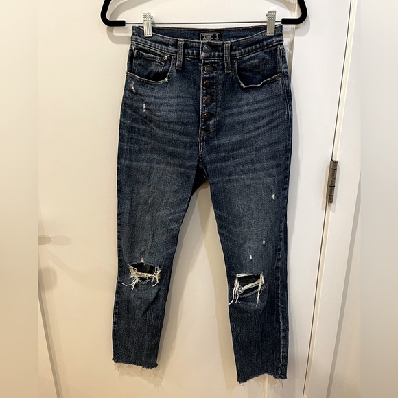 Abercrombie & Fitch ultra-high rise mom jeans size 26/2 - Picture 4 of 5
